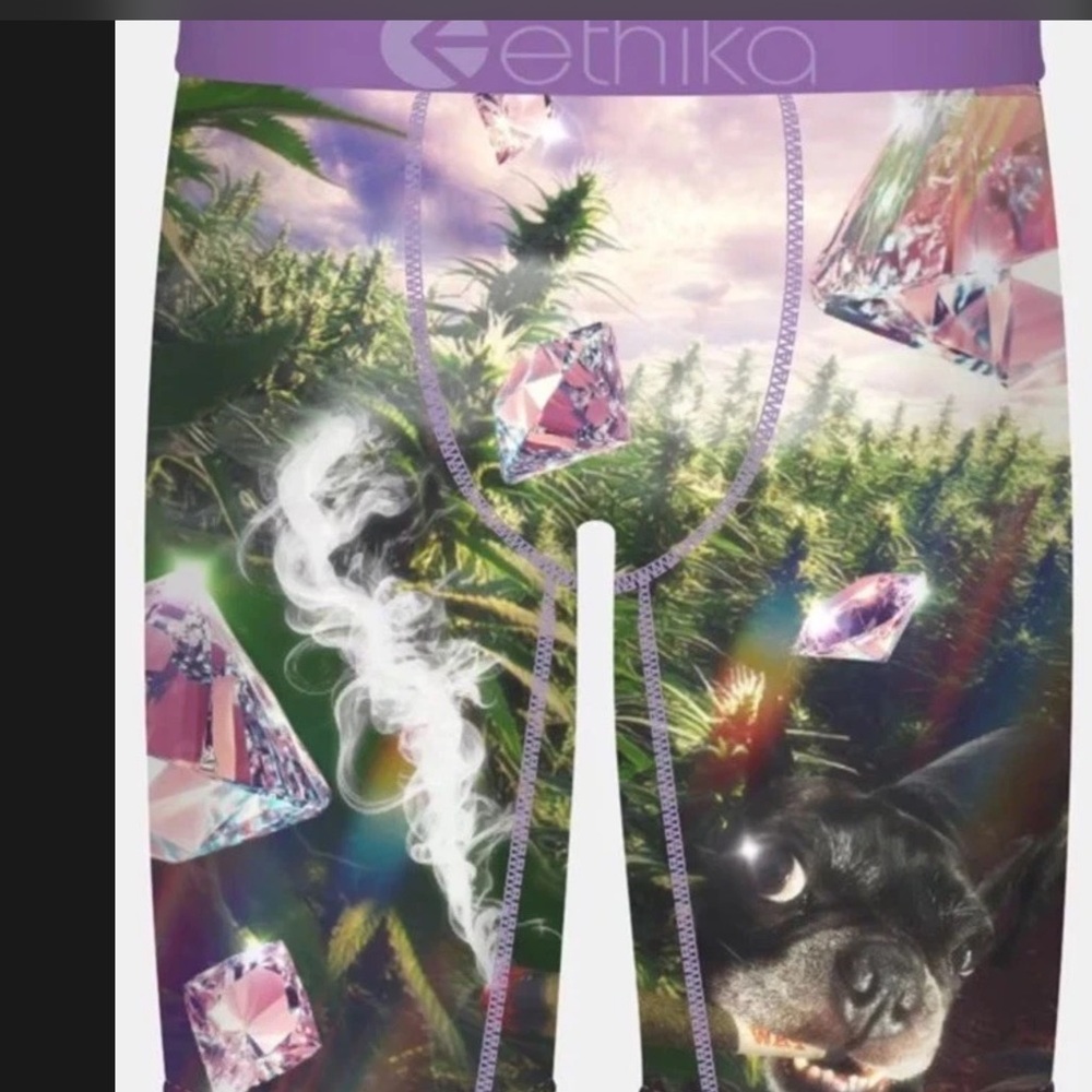 ETHIKA THE STAPLE DIAMONDS AND DOG SIZE 2XL DUSTY ROSE NEW